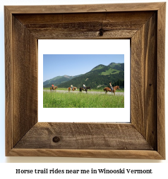 horse trail rides near me in Winooski, Vermont